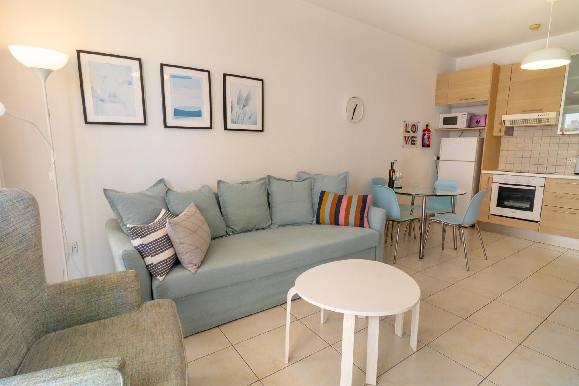 Appartamento Blue Dawn Center Flat Larnaca Esterno foto