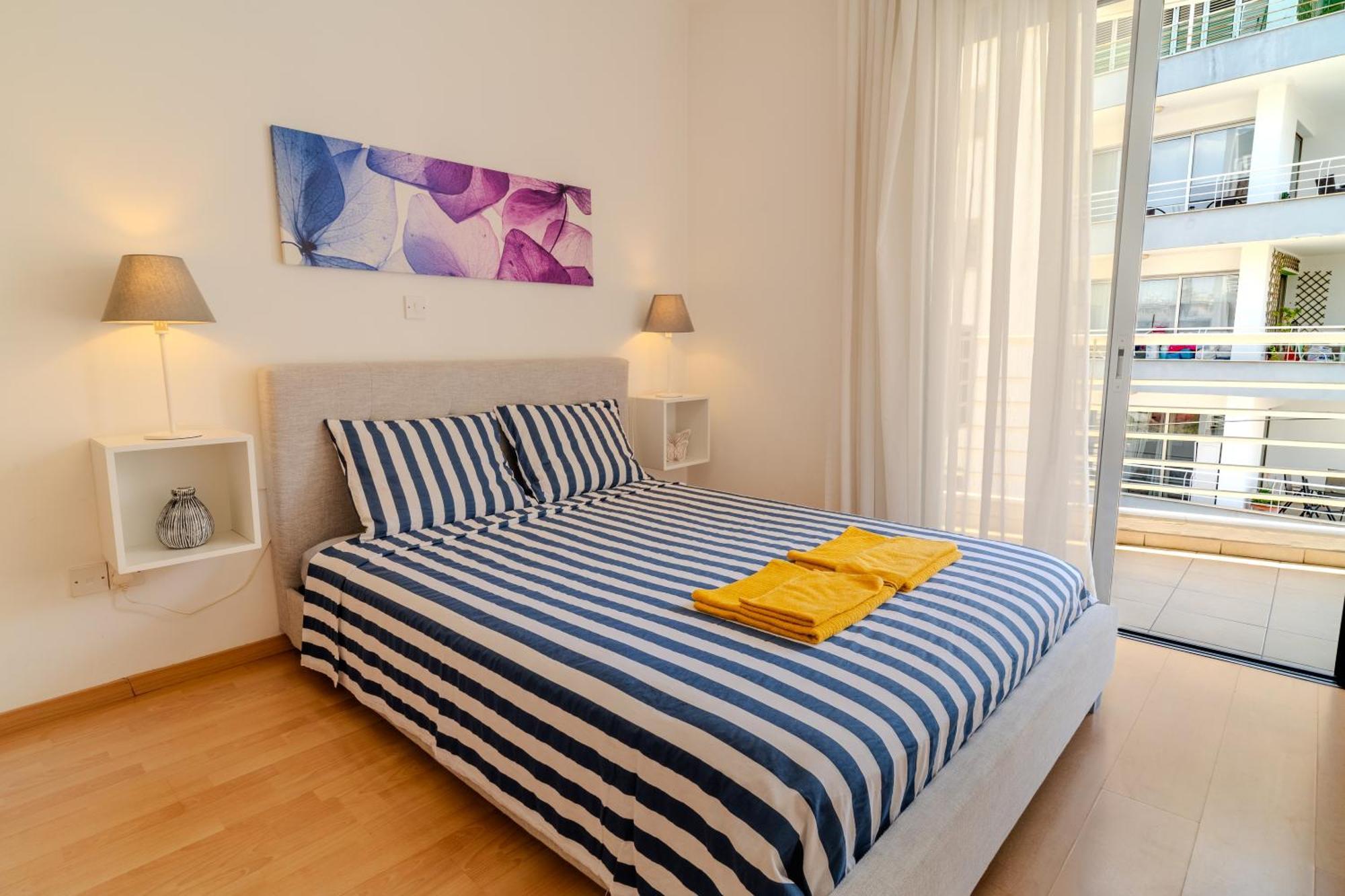 Appartamento Blue Dawn Center Flat Larnaca Esterno foto