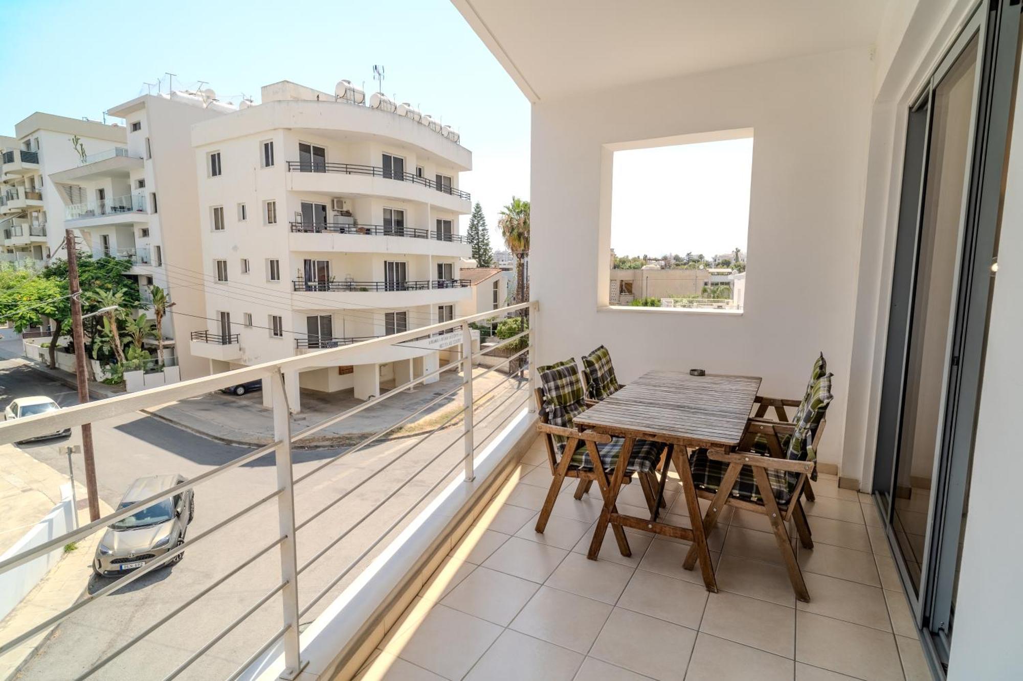 Appartamento Blue Dawn Center Flat Larnaca Esterno foto