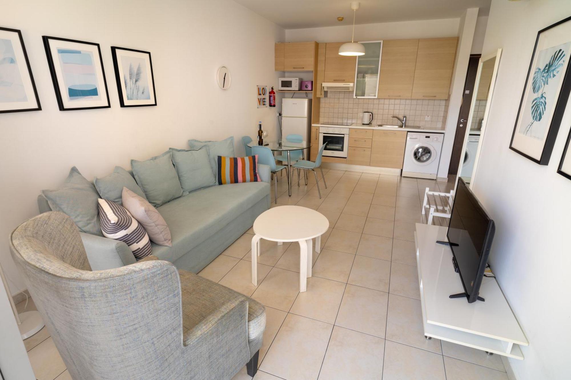 Appartamento Blue Dawn Center Flat Larnaca Esterno foto
